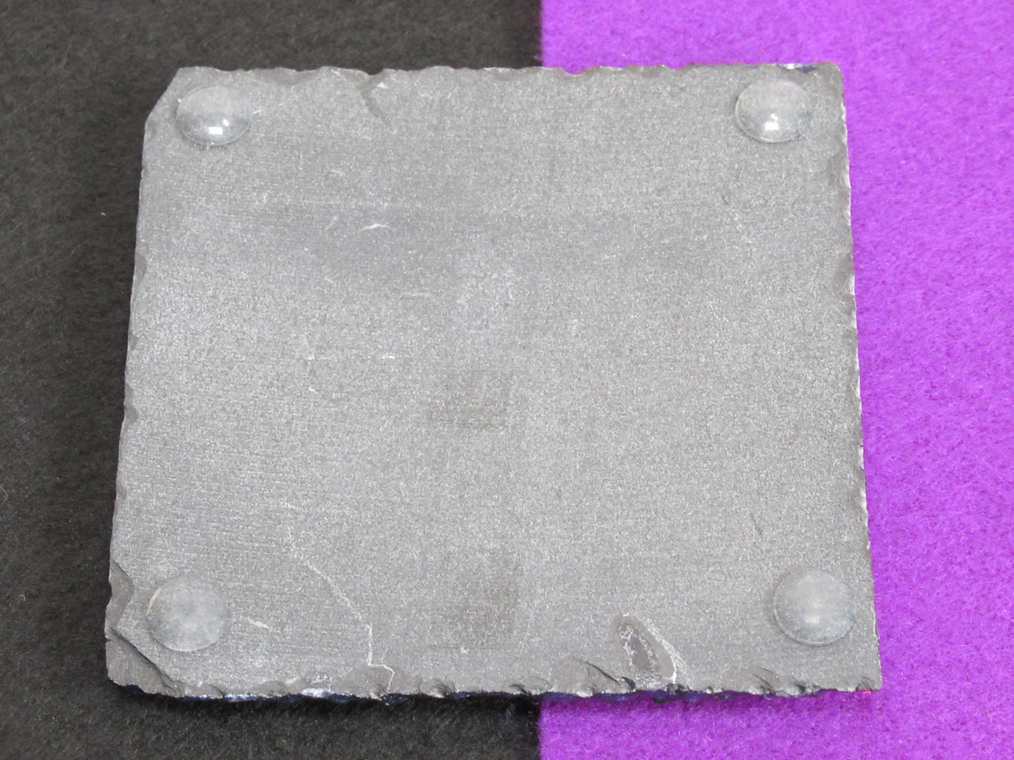 Witch Slate Coaster – Witch Halloween Coaster – Natural Slate Drink Coaster – Witchy Home Decor