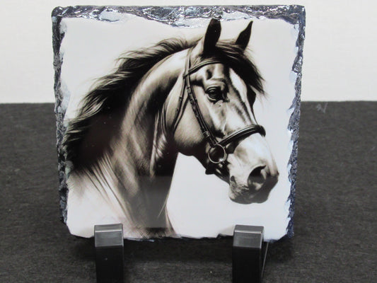 Horse Slate Coaster | Equestrian Coaster | Horse Lover Gift